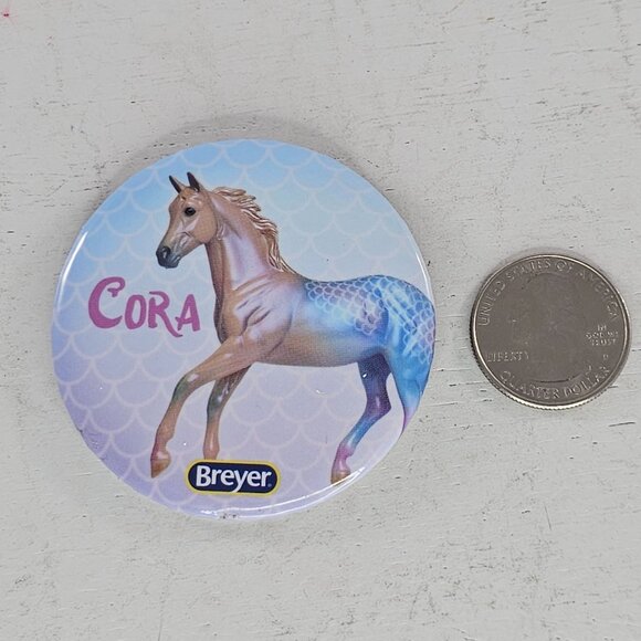 Breyer Classic Horse Cora Button Pin Collectible - Picture 2 of 4